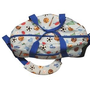 WILDKIN Game On Overnighter Duffel Bag Padded Strap Double Handles 18x11x10